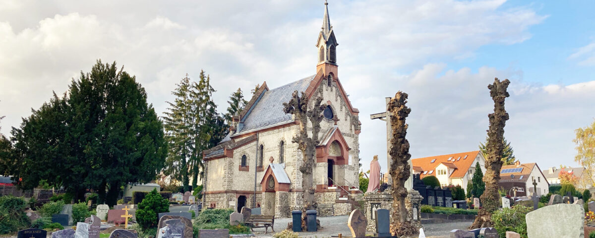 Friedhofskapelle auf dem katholischen Friedhof in Bad Homburg